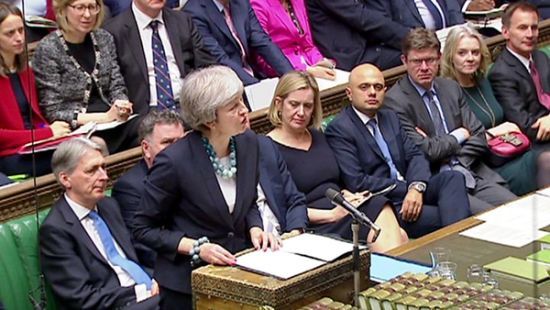 英国首相特雷莎·梅的脱欧协议再次遭到国会否决。