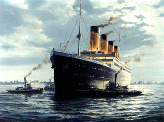 1912年，泰坦尼克号邮轮沉没1500人死亡。