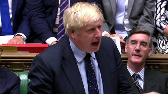 英国首相鲍里斯·约翰逊.