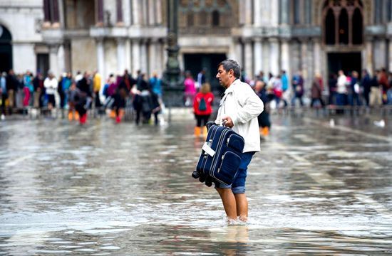 威尼斯潮水破50年记录。