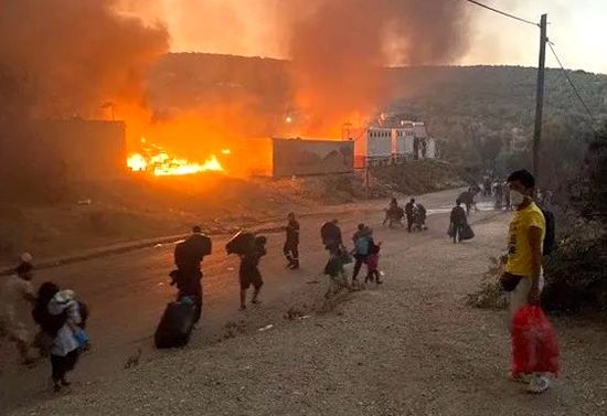 希腊莫里亚难民营纵火案告破。