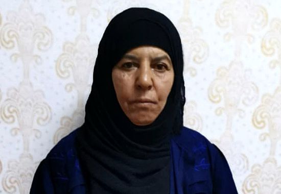 土耳其11月4日在叙利亚北部拘捕了巴格达迪的姐姐阿瓦德。
